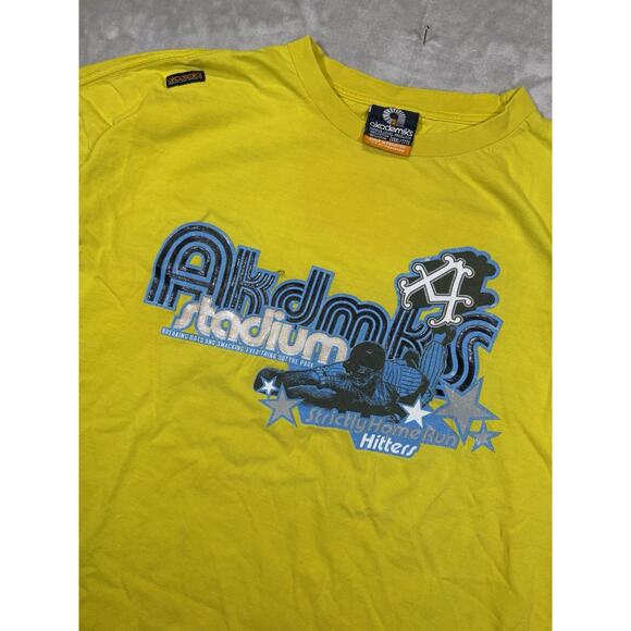 Y2K Akdmks Stadium Strictly Home Run Hitters Graphic T-Shirt Skater Sports 3XL - Picture 3 of 9